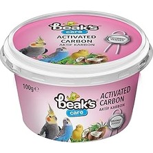 Uravas Store Beak's Kuşlar Için Ek Besinler, Aktif Karbon, 100 G x 4 Adet