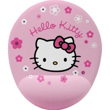 İyi Fikirler Kitty Desenli Bilek Destekli Mouse Pad