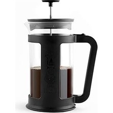 Uravas Store Bialetti - Smart French Press: Yaklaşık 1l Kapasiteli Kahve Hazırlayıcı - Siyah Polipropilen Gövde