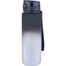 Uzspace Fiftyfifty 1000ML Büyük Boy Çift Renk Softtouch Ff Su Matarası