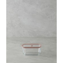English Home Simone Borosilikat Saklama Kabı 450 ml Açık Pembe