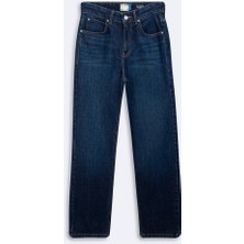 LTB New Wanda Düz Paça Rahat Kesim Mid Indigo Jean Pantolon