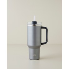 English Home Good Mood New Etna Çelik Termos 900 ml Gri