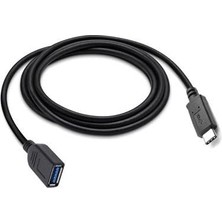 Belirtilmemiş Uzun Type-C Otg 1 Metre Typec Otg 1 Metre Type C Erkek USB Dişi Kablo