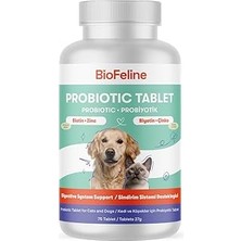 Uravas Store Biofeline Tablet Probiyotik Kedi ve Köpek 25 Tablet