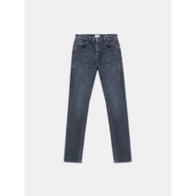 LTB Ronna B Dar Paça Yüksek Bel Mid Indigo Jean Pantolon