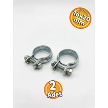 Starline A-020 1/2'' Ağır Tip Hortum ve Egzoz Kelepçesi 16X20 mm (2 Adet)