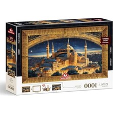 Esranın Dünyası 1000 Parça Çerçeveli Ayasofya Puzzle