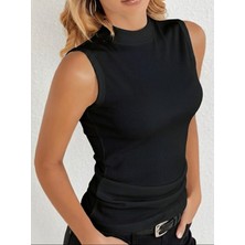 Kendim Fashion Kadın Omuzlardan Açık Balıkçı Yaka Kaşkorse Bluz