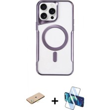 Pileli Store Pilelistore™ iPhone 11 Pro Max Kılıf Yadigar Klasik Özel Seri - Siyah 3D Antistatik Seramik Nano Ekran Koruyucu + Renkli Kamera Lens Koruma Cam - Sı