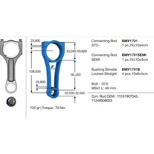 Bmy Depomix Piston Kolu Bmw 120D-320D-325D-330D-430D-520D-525D-530D-550D-640D-730D-750D-M50D-X3-X4-X5-X62.0-3.0C
