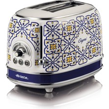 Ariete Capri 2 Dilim Ekmek Kızartma Makinesi 0155/1C - 810 Watt, Metal Gövde, 2 Dilim Kapasite, Buz Çözme,