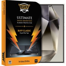 Buff Labs , S24 Serisi Classic Darbe Emici Ekran Koruyucu Film, S24 Ultra, Şeffaf