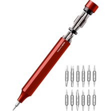 Fixonic Hoto QWLSD004 24'ü 1 Arada Hassas Kalem Tip Tornavida Seti Turuncu Renk