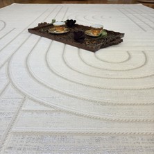 Yadedor Home  Bambu Krem Premium  Kadife Ince Sık Dokuma Özel Kesim Salon Koridor Halısı