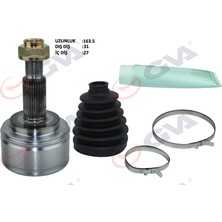 GVA Depomix Aks Kafasi Diş Ön Master 3-Movano Ii 2.3 Dci 6 Vites 10- 31X27X70 164MM