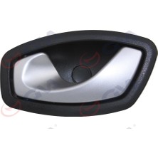 GVA Depomix Iç Açma Kolu Sol Ön-Arka Gümüş-Siyah Gövde Clio 13-18 -Fluence 09- -Megane 09-