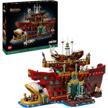 LEGO One Pıece Baratie Yüzen Restoran 75640 - Yetişkinler Için Koleksiyonluk Sergileme Modeli Yapım Seti (3402 Parça)