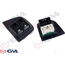 GVA Depomix Cam Açma Anahtari Fiat Doblo 05- Sol Çiftli-Çerçeveli