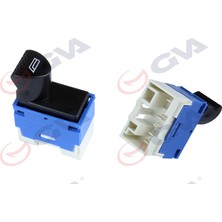 GVA Depomix Cam Açma Anahtari Fiat Albea Sağ Tekli Tekli - Yolcu