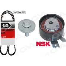 GVA Depomix Eksantrik Gergi Kiti 123X270 Clio Ii-Iv Kangoo 01 Megane Ii-Scenic Ii-Micra Iii 1.5dci K9K K015578XS