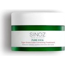 Sinoz Pure Cica Tiger Grass Ton Eşitleyici Yoğun Onarıcı Yatıştırıcı Kızarıklık Karşıtı Yüz Kremi 15 ml