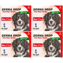 Dr. Sed Pharma Köpek Bakım Damlası 21-40 5*3 gr 4 Kutu