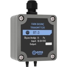 Ems BT-305-2 ,24VDC 0..2kpa 0..5V Fark Basınç Sensör