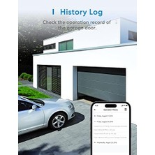 Akıllı Garaj Kapısı Açacağı Homekit ile Çalışır, Harici Anten ve 3 Tek Kapıya Kadar, Uygulama Kontrolü, Siri ve Alexa ile Uyumlu, Assistant 2,4 Ghz