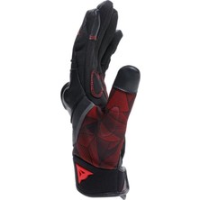 Dainese Ermex Black Red Lava Tekstil Eldiven