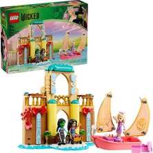 LEGO Wicked Glinda, Elphaba ve Nessarose, Shiz Üniversitesi’nde 75681 - 7 Yaş ve Üzeri Çocuklar Için Oyuncak Tekne Içeren Bebek Evi Oyun Seti (304 Parça)