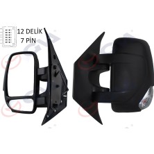 GVA Depomix Diş Dikiz Aynasi Sol Master-Movano 10 Elektrikli Isitmali Sinyalli Konveks Sol L VM-971EHL