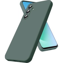 Durukar®  Samsung Galaxy A17 5g Nano Içi Kadife Silikon - Koyu Yeşil