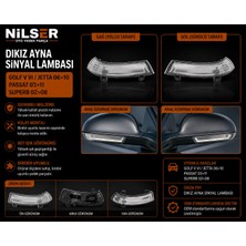 Ns Nilser Auto Parts Volkswagen Golf 5 Ayna Sinyal Sağ-Sol 2004-2010