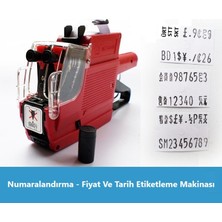 Jokey Kırtasiye MX6600 (2-Satırlı & 10-Haneli) Meto Numaralama - Fiyatlama ve Tarih Etiketleme Makinası