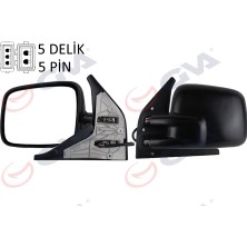 GVA Depomix Diş Dikiz Aynasi Sol Transporter T4 96 Elektrikli Isitmali Konveks VM-186EHL