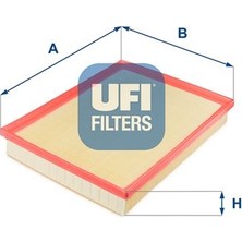 Ufi Depomix Ha Filtresi Astra G 98-04 - Astra H 04-14 -Zafira A 98-10 1.4-1.6-1.8-2.0T-16V Y