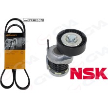 GVA Depomix Alternatör Gergi Kiti Kütüklü Caddy Iii 10 Golf V-Vi 07 Passat 05 1.6-2.0 Tdi 534016410