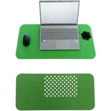 Esranın Dünyası 70X32 cm Keçe Mouse Pad, Antibakteriyel ve Minimalist