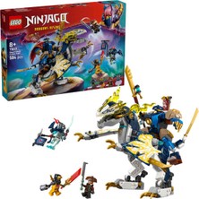 LEGO Nınjago Rogue’un Robot Ejderha Binicisi 71843 - 8 Yaş ve Üzeri Çocuklar Için 4 Minifigür Içeren Yaratıcı Oyuncak Yapım Seti (584 Parça)