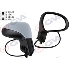 GVA Depomix Diş Dikiz Aynasi Sağ 207 06 Elektrikli Isitmali Sinyalli Katlanir Sensörlü Astarli Konveks VM-6207EBR