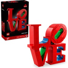 LEGO Art Love 31214 - Yetişkinler Için Hediyelik Dekoratif Model Yapım Seti (791 Parça)