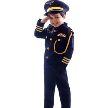 Skycott Pilot Kostümü Çocuk Kıyafeti