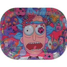 Grow Wizard Küçük Metal Tepsi Crazy Rick
