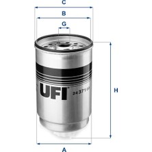 Ufi Depomix Yakit Filtresi Dizel Transit 2.4-2.5 D-Td