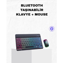 Akmanora Rgb Aydınlatmalı Q Klavye Türkçe Karakter Destekli
