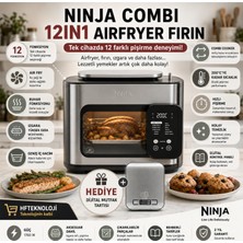 Ninja Combi 12IN1 Airfryer Fırın + Dijital Mutfak Tartısı Hediye