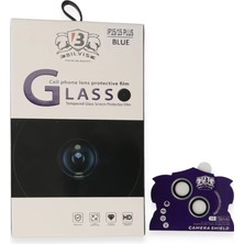 Akmanora Newface Apple iPhone 15 Bilvis Titan Kamera Lens - Sierra Blue