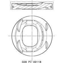 Mahle Depomix Motor Piston Segman Golf V-Vi-Plus-Jetta Iii-Passat-A1-A3-Altea-Leon-Toledo-Octia .4 Tfsi 77.01