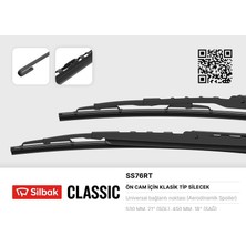 Silbak Depomix Silecek Süpürgesi 530/450MM Rüzgarlikli Micra Polo Iii 95-01